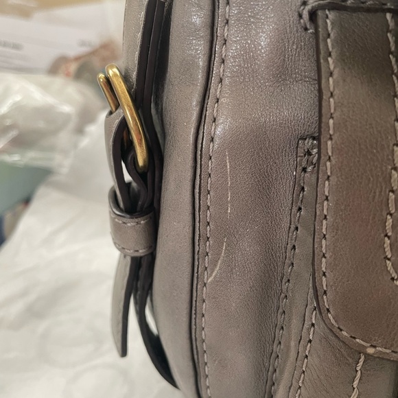 Coach Leather Shoulder bag - Gray - Picture 12 of 13